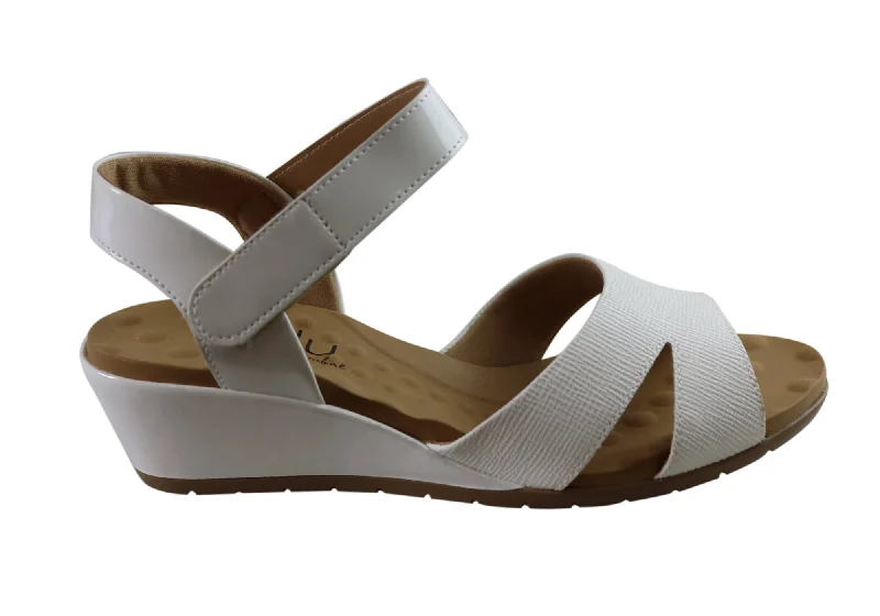 Malu Supercomfort Embry Womens Comfort Wedge Sandals Made In Brazil